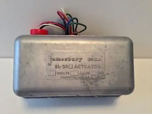 JAMESBURY CORP. ACTUATOR EL-20 EL20 120 VOLT 60 HZ 3.6 AMPS