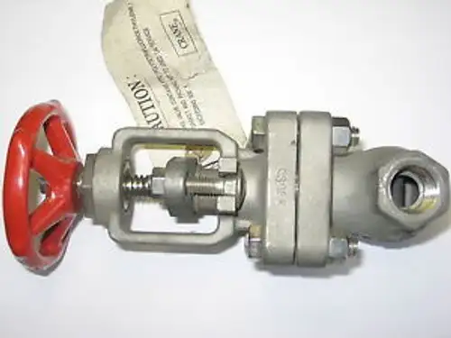 Crane Aloyco 1/2 Stainless Steel Rising Stem Plug Type Globe Valve Figure 310-R