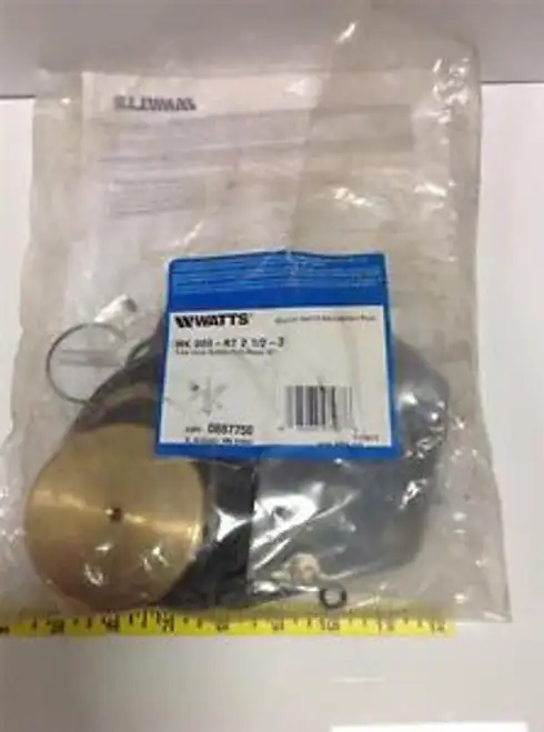 Watts Valve Rubber Repair Kit Rk 909-Rt 2-1/2-3