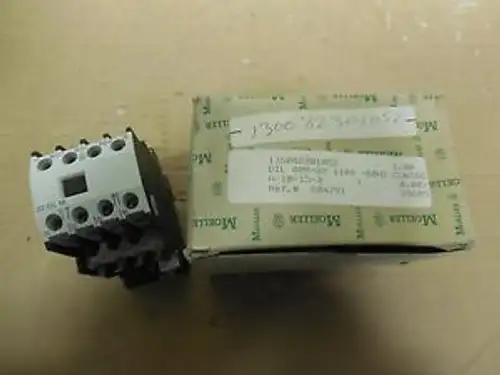 MOELLER CONTACTOR DIL 00M-22 120V COIL 20A A AMP DIL00M22 W/22 DIL M