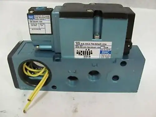 Mac 82A-AA-CKA-TM-DDAP-1DA Solenoid Valve 24 VDC 25-150 PSI