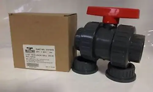 Colonial 1-1/2 True Union Ball Valve Pvc/Epdm V17101N