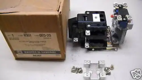 Square D Deo-20 De0-20 480-60 Relay Timer 10 Amps