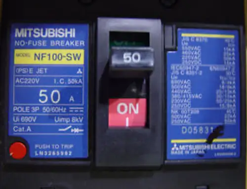 Circuit breaker Mitsubishi NF100-SW 50 amp