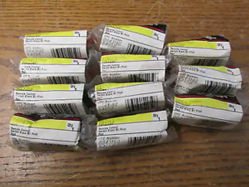 11 Ge Ra238P Remote Control Switch Blank With Pilot Red 3A 24Vac