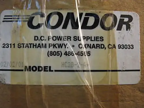 Condor Power Supply Hc28-2-A+ 28V