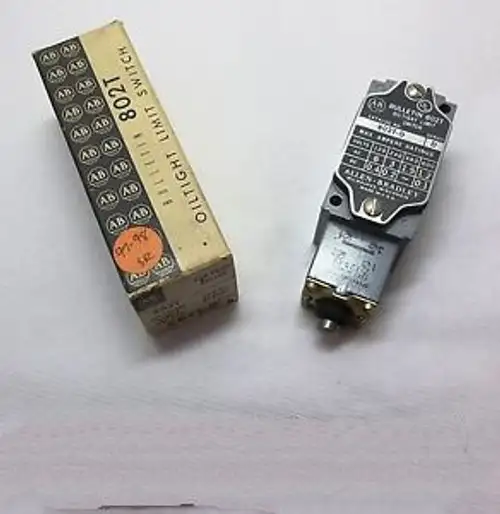 Allen-Bradley 8027-D Bullet-D Oiltight Limit Switch Ele3535