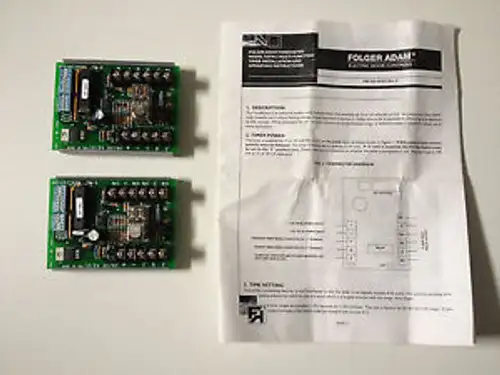 Lot Securitron Tm-2 Time Master Ii Multi-Function Timer And Rb4-24 Relay Board