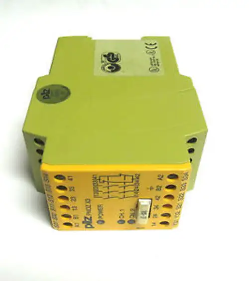 ... Pilz Pnozx3 Din Rail Mountable Safety Relay ... Vi-66