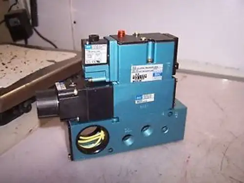 Mac Valves 82A-Cc-Cpa-Tm-Daap-2Da Solenoid Valve 120 Vac 6.4 Watt 3/8 Ports