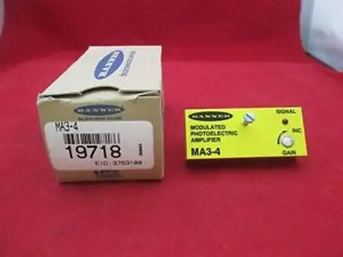 Banner Ma3-4 19718 Amplifier Module
