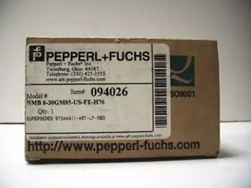 Pepperl+Fuchs Nmb8-30Gm85-Us-Fe-H76 Inductive Prox. Switch Ac/Dc Quantity