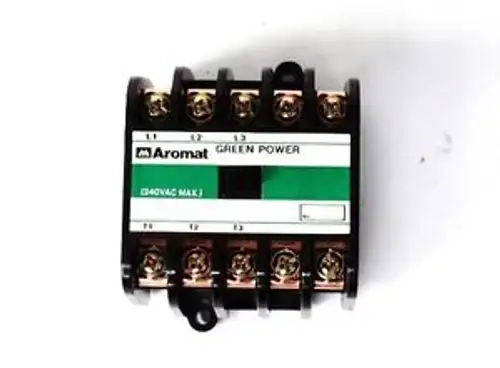 3 Aromat Matsushita Fc-10 Ac Magnetic Contactor 208Vac 20A 2Hp