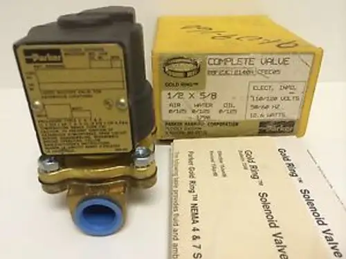 Parker Gold Ring Solenoid Valve 08F23C-2140A-Cfec05 0-125Psi