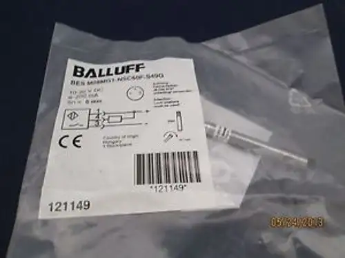Balluff Bes M08Mg1-Nsc60F-S49G Inductive Sensor
