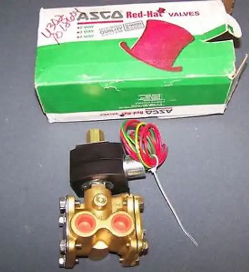 Asco Ef8316 Pilot Operated Solenoid Valve 3/2 Series Explosion Proof 24Vdc