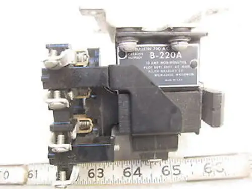 Ab Allen Bradley 700 B-220A 480V Coil Relay
