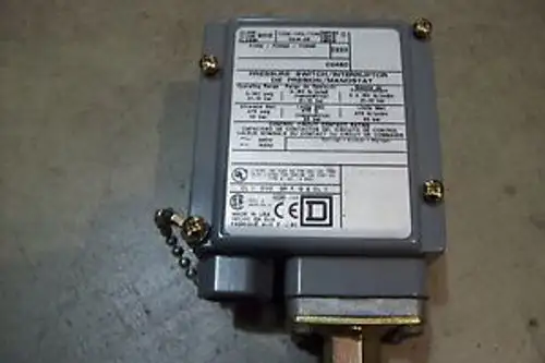 Square D Pressure Switch 9012 Gaw-12