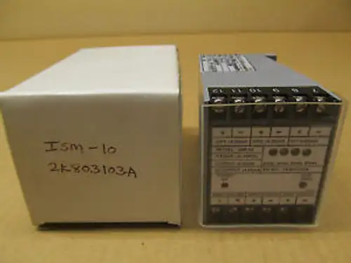 1 Libratherm Instruments Ism-10 Ism10 2K803103A Relay 110V
