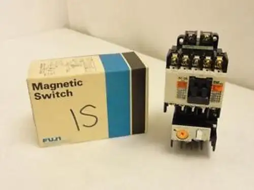143600 In Fuji Sw-05/2E Starter 4-6A 3P 600V Coil: 100-110V@60Hz