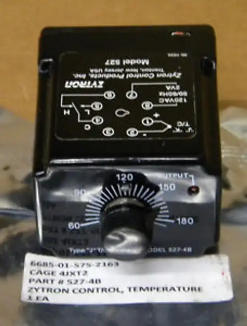 Zytron 527-4B Temperature Control 5274B