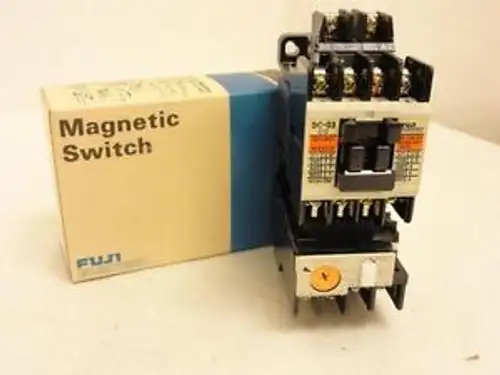 143571 In Fuji 4Nw0A01H10K Magnetic Starter 11A 3P 600V Coil: 110/120V