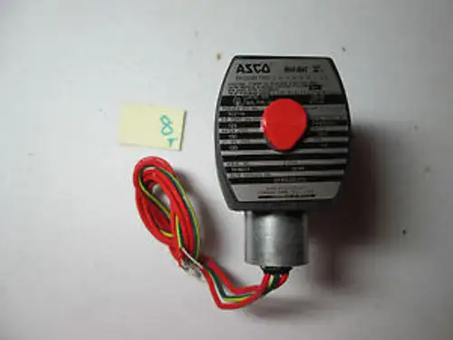 Asco Solenoid Valve Ef8320G172 1/4 Air 125 Water/Oil 130 Psi 120-2
