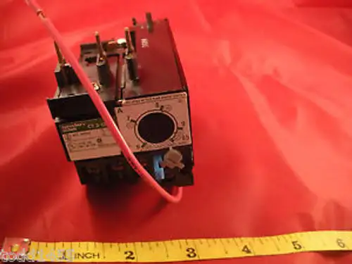 Sprecher Schuh Ct3-9.5 Relay Thermal Overload Direct Mount 6.0-9.5 Amp 600V Nos