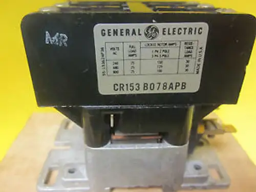General Electric Contactor Cat No. Cr153 B078Apb ...............Wg-37