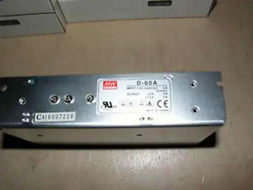 10 Pcs. Mean Well D-60A Power Supply 100-240Vac 2A