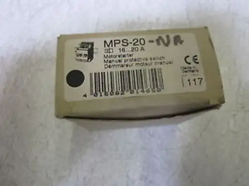 Moeller Mps-20 Motor Starter
