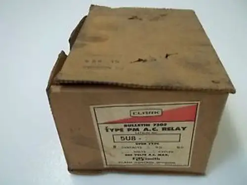 Clark Controls Co. 5U8-76 Relay 120V