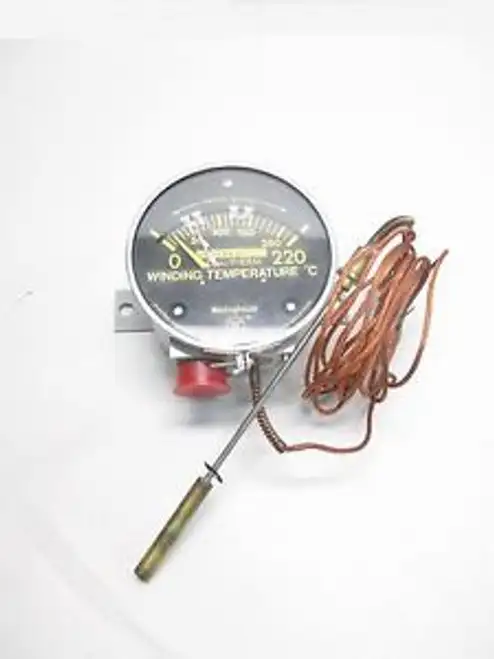 Westinghouse 0-220C Winding Temperature Gauge Switch D481806