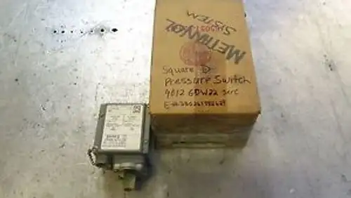 Square D Machine Pressure Switch 9012 Gdw22 Gdw-22 Series: C