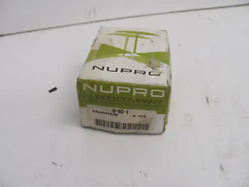 4Pc Nupro B-6C-1 Brass Compression Check Valve