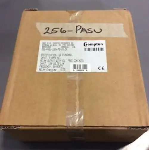 Crompton Instraments 5 Amp Relay Part # 256-Pasu 256-Pasu-Lsbx-Pq-C6-Ea