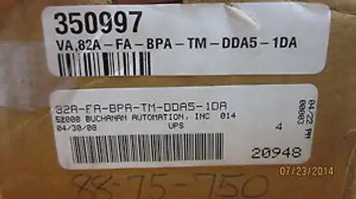 Mac Valve 82A-Fa-Bpa-Tm-Dda5-1Da