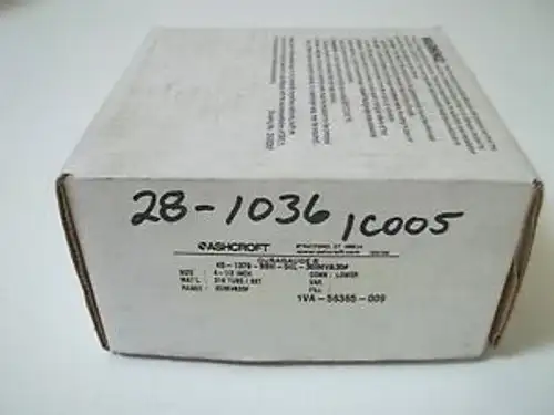 Ashcroft 45-1379-Ssh-04L-30Im&30# Duragauge 30-0-30
