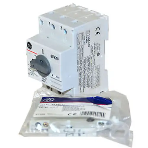 Sfk1F General Electric 1.6 Amps 600Vac Manual Motor Starter (Sf1Al11 Aux)--Ses