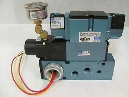 Mac 82A-Ha-Cka-Tm-Ddap-1Da-9 Solenoid Valve Pr82A-Gcda-9 24 Vdc 25-150 Psi