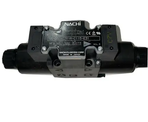 Nachi Solenoid Control Valve Model SS-G01-C7Y-R-C115-E31