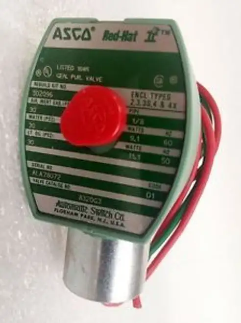 Asco 8320G3 Redhat Ii Solenoid Valve Without Box