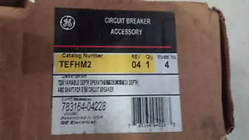 Ge Tefhm2 In ed Packs Tdm Variable Depth Operator