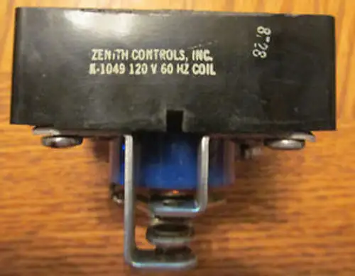 Zenith Controls K-1049 Spdt Relay 120 Volts 60 Hertz Coil Zc K-1049