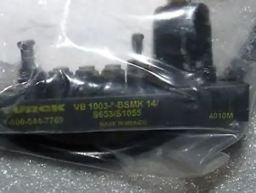 Turck Vb 1003-0.6-Bsmk 14/S653/S1055 Multi Junction Connector 10 Port