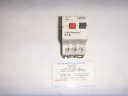 Cutler Hammera302Hn Motor Protector 2.5-4Amp 3 Pole 690 Volt Dc 50/60Hz