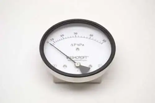Ashcroft 45-1130Sd-25B-Xpd-50Kp Differential 1/4 In Pressure Gauge B485728