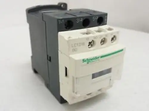 143517 - Schneider Lc1D18Bd Contactor 32A 3P 600V Max Coil: 24Vdc