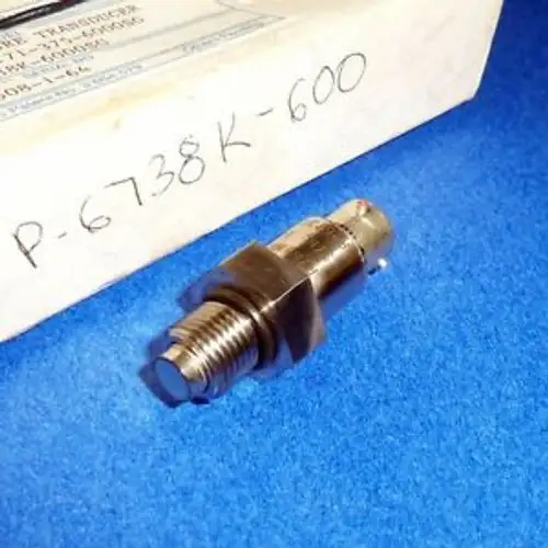 Jesco / Kulite Pressure Transducer Hkm-171-375-6000Sg / P6738K-6000Sg