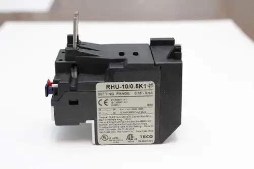 Teco Rhu-10/0.5K1 Thermal Overload Relay